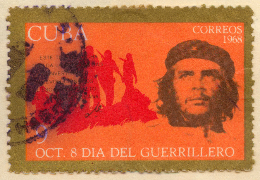che guevara cuban stamp
